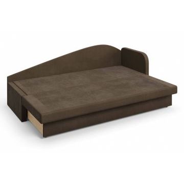 Диван Верди Правый коричневый